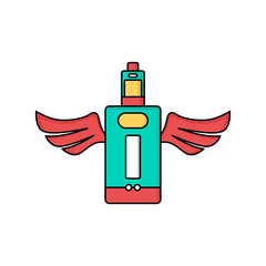 angel wing vape vaporizer electric cigarette