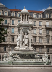 Lyon, La fontaine de la Place des Jacobins