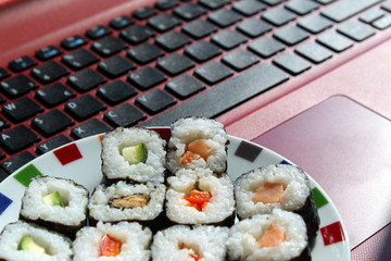 Sushi at work