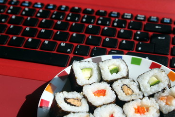 Sushi at work