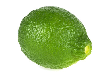 Lime isolated on a white background