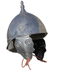 warrier's armour helmet on white