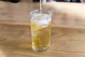 cold glass of beer