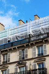 Roof Work on old building - Paris - France