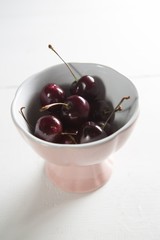 Cherries in bowl