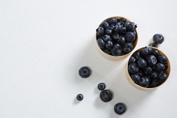 Bowl of blueberries