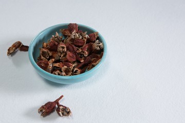 Bowl of dried berries