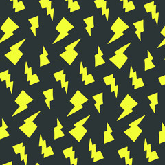 lightnings hand-drawing pattern