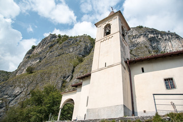 Kirche San Martino am Monte Lariani am Comer See