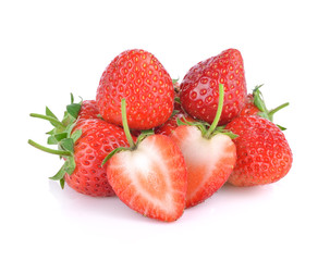 Strawberry isolated on white background