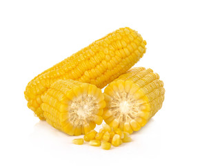 corn isolated on white  background