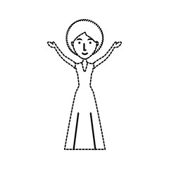 woman  vector illustration