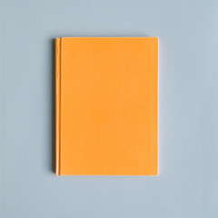 top view mock up book and magazine text