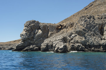 Küste bei Sfakia, Südküste Kretas, Griechenland