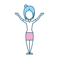 girl  vector illustration