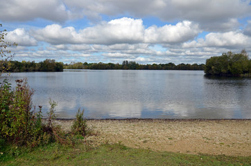 Lake in the Cotswold District near Fairford