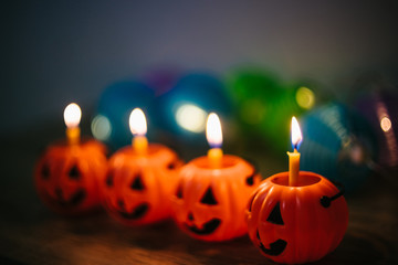 Welcome to halloween festival with pumpkin yellow have worm feeling.