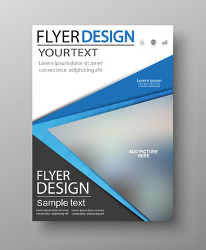 Business flyer Design. Can be used for art template design, list, front page, mockup brochure theme style, banner, idea, cover, booklet, print, book, blank, card, sign,  poster. Vector eps10