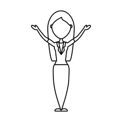 woman job vector illustration