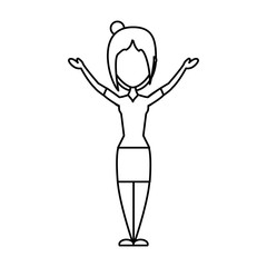 girl  vector illustration