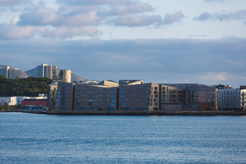 New houses on the shore of Stavanger