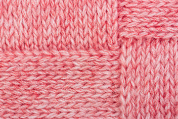 Texture of knitted fabric.