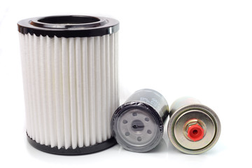 car filter. Isolated on white background