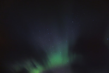Northern Lights Dancing with Stars in Iceland