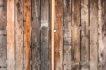 old wooden door
