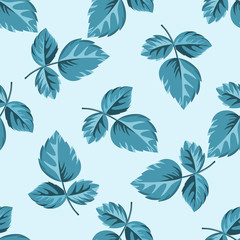 pattern of autumn leaves