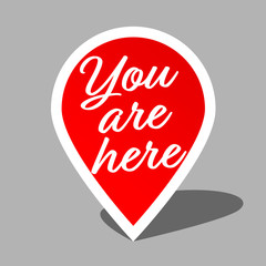 You are here