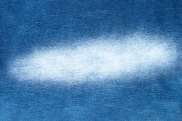 Natural blue jeans texture background