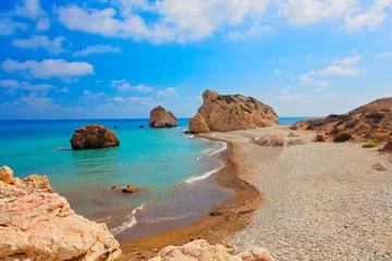 Rolgordijnen Aphrodite Bay, Cyprus © santosha57