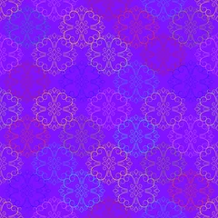 Foto op Plexiglas Abstract floral seamless pattern © ya_nataliia