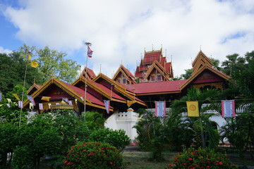 Wat Sri Rong Muang Lampang Thailand timber architecture