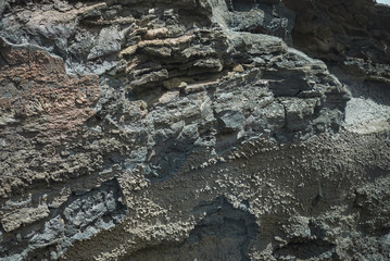 Lanzarote, Spain - August 24, 2015 : Timanfaya national park
