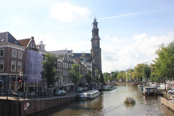 Fototapeta na wymiar Views from Amsterdam