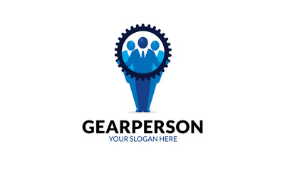 Gear Person Logo