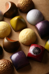 variety of candy
