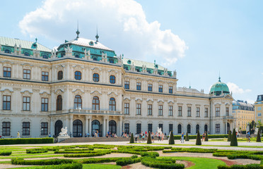 Fototapeta premium The beautiful Viennese architectures