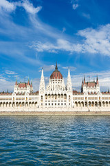 Fototapeta na wymiar Budapest parliament in Hungary
