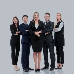 Fototapeta premium Team of successful and happy young people