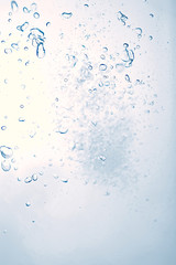 underwater air bubbles texture light blue background