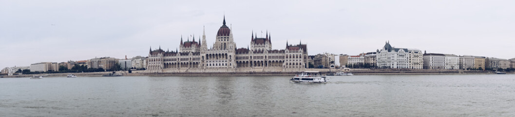 Fototapeta premium Budapest parliament in Hungary