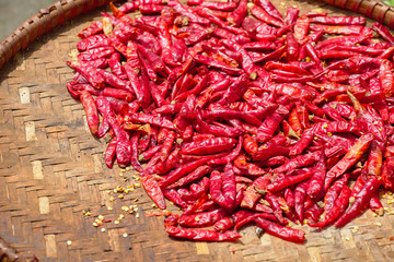 Fototapeta premium hot pepper, seasoning