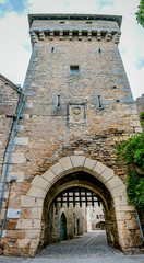 Dans les rues de Villeneuve d'Aveyron