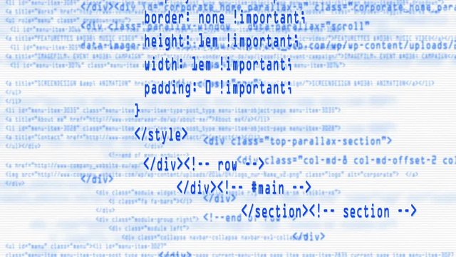Website code scrolling - real HTML & JavaScript - seamless loop