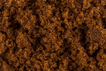 Brown sugar close up