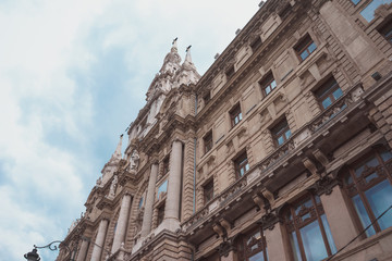 Fototapeta na wymiar Building in Budapest, Hungary