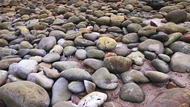 light house landmark of Lanta island.lighthouse is on Tanod cap the end way of Lanta Yai island build on the hill. on the beach around light house full of beautiful round rock.and have many monkey
